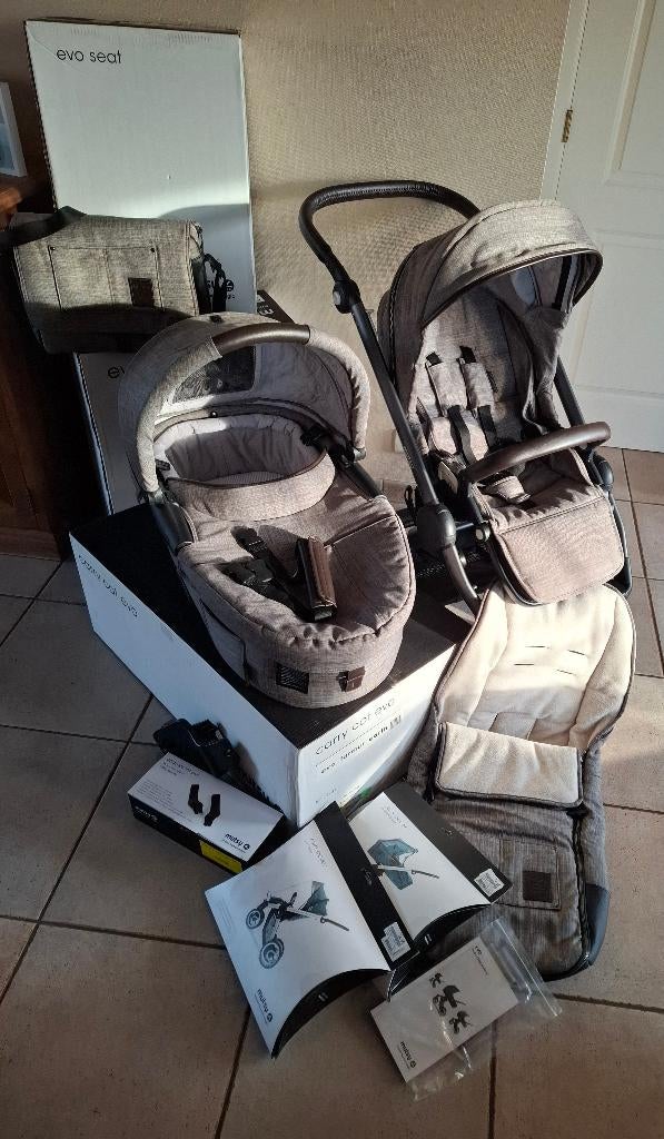 Mutsy evo farmer earth kinderwagen, Gebruikt, Mutsy, Verstelbare duwstang, Ophalen