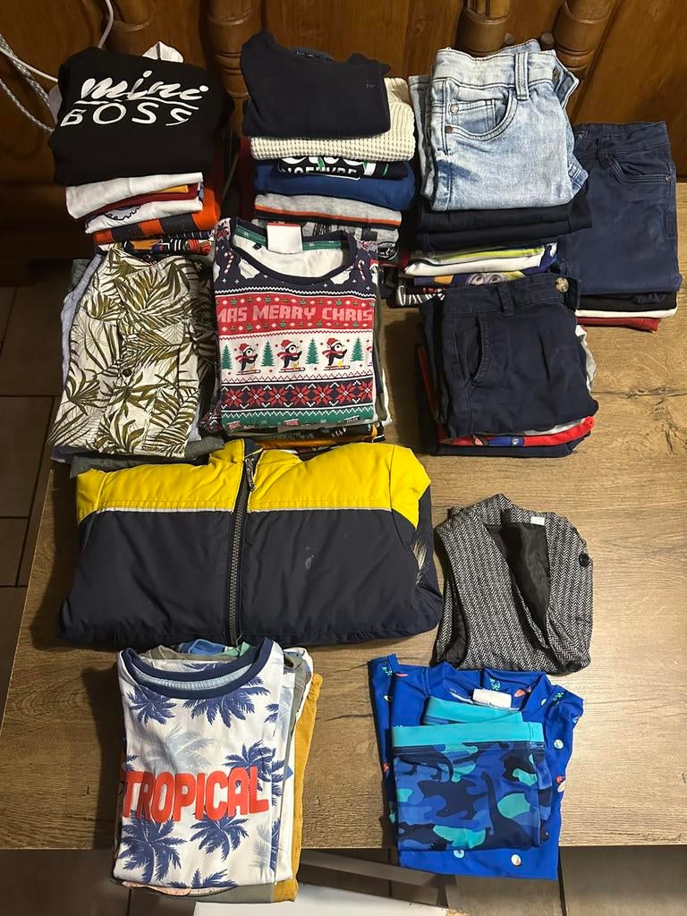 Lots vetement garcons, Enlèvement, Utilisé, Taille 110