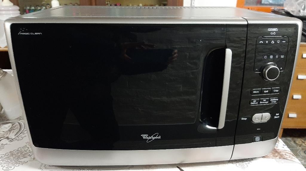 Whirlpool VT 265 - Micro-ondes - Pose libre, Gril, Moins de 45 cm, Enlèvement, Utilisé