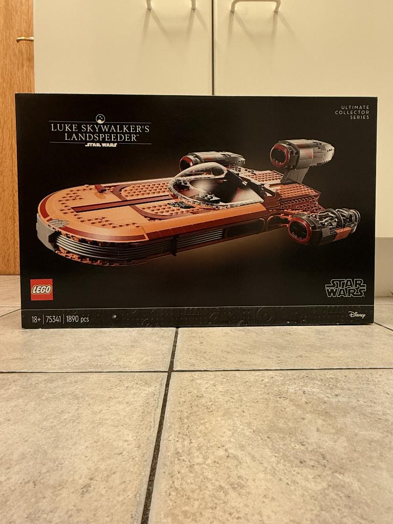 Lego 75341 - Star Wars - Le Landspeeder de Luke Skywalker, Enlèvement, Neuf, Ensemble complet, Lego