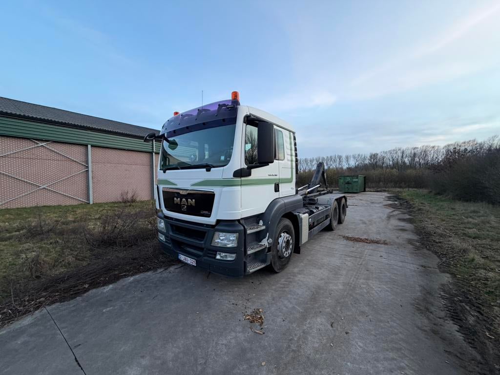 MAN 26.360 TGS Containersysteem, Achterwielaandrijving, MAN, Bedrijf, Cruise Control