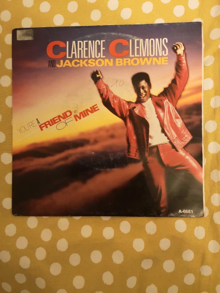 Clarence Clemons et Jackson Browne, mon ami célibataire, Enlèvement ou Envoi, Single, Utilisé, Pop