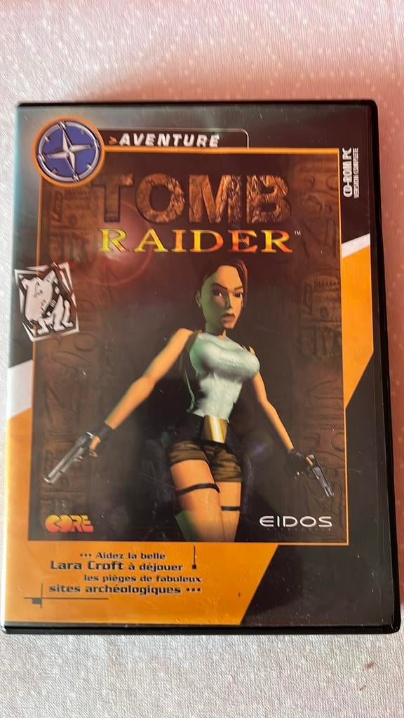 CD ROM PC jeu Tomb Raider Lara Croft, Ophalen, Gebruikt