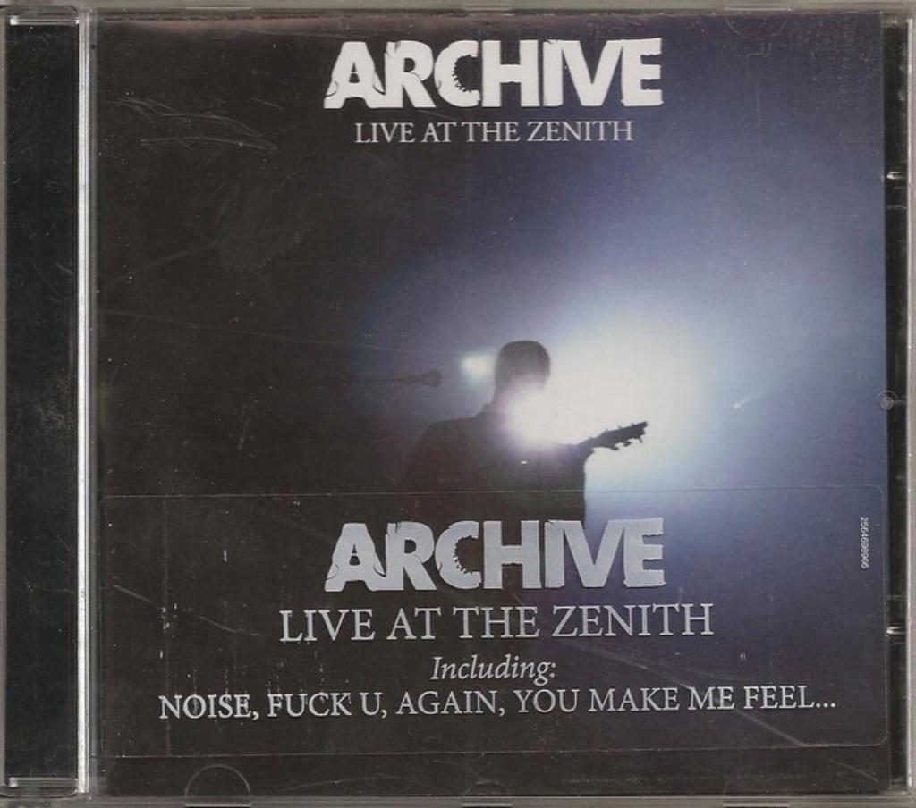 ARCHIVE - LIVE AT THE ZENITH - CD ALBUM, Envoi, Utilisé, Progressif