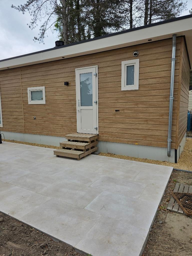 Nieuwe luxe caravan/chalet te koop, Caravans en Kamperen, Tot en met 4