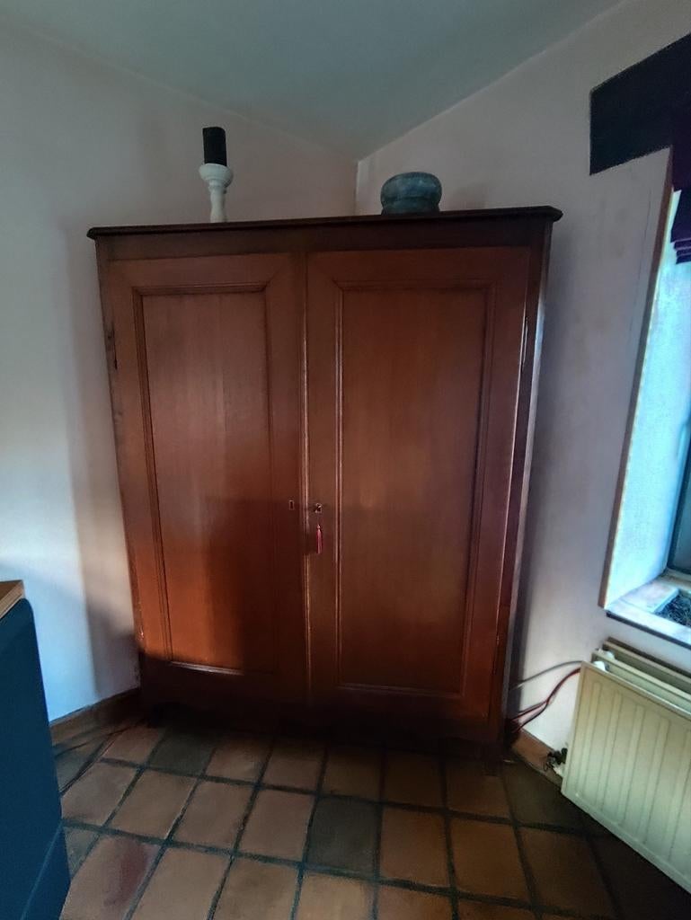 Meuble de coin en chêne, Enlèvement, Comme neuf, Chêne