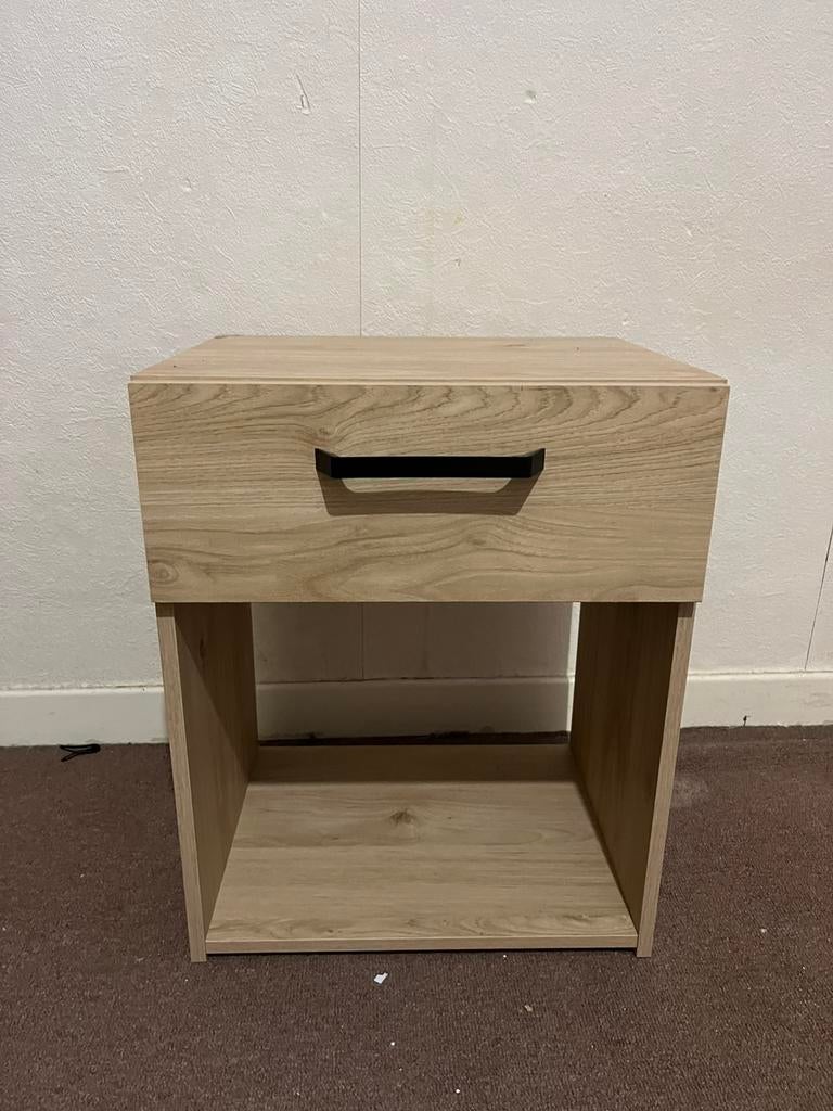 Lit complet + tables de nuit, Maison & Meubles, Enlèvement, Utilisé