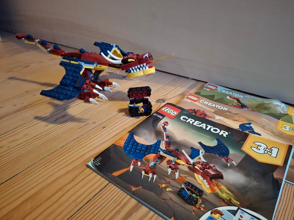 Lego creator 31102, Ophalen, Lego
