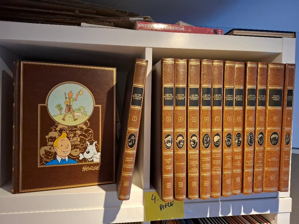 COLLECTION TINTIN ROMBALDI VOLUMES 1 à 13 SERIE COMPLETE !, Complete serie of reeks, Ophalen of Verzenden, Zo goed als nieuw