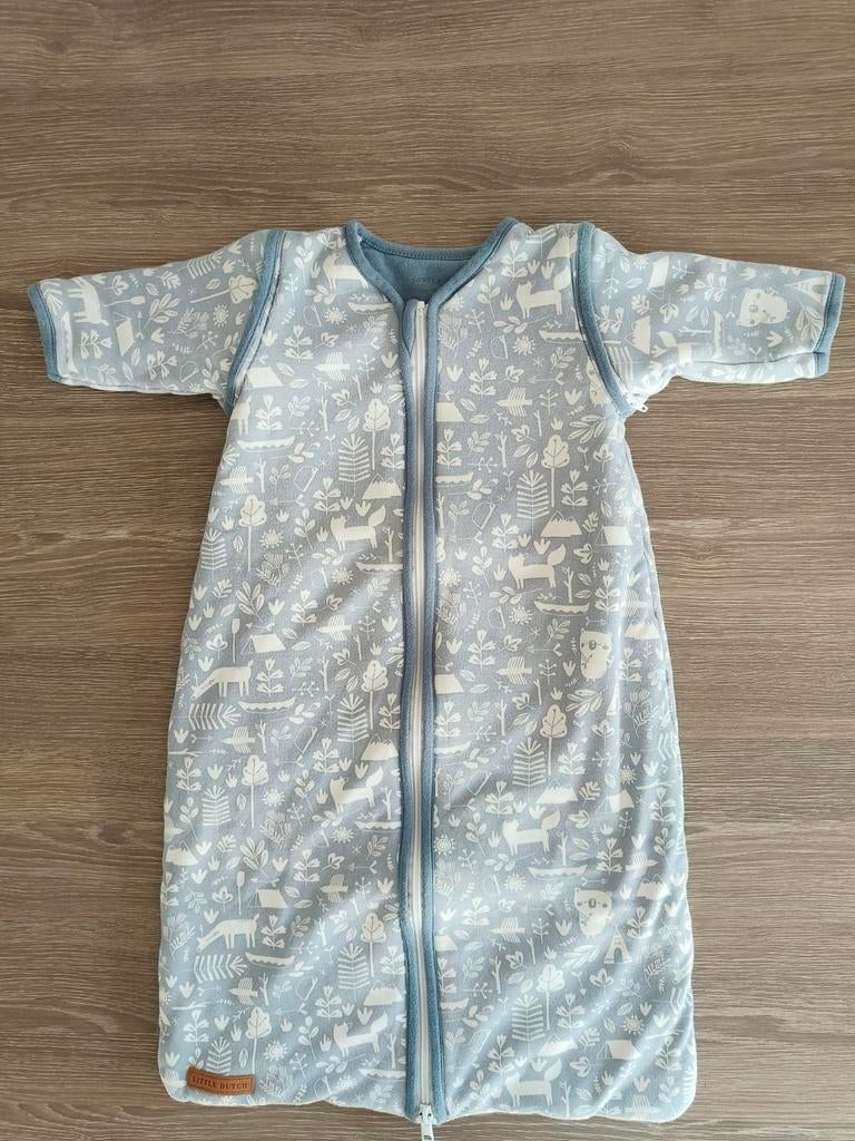 Slaapzak winter Little Dutch 70 cm blauw, Kinderen en Baby's, Dekens, Slaapzakjes en Inbakerproducten, Ophalen of Verzenden, Gebruikt