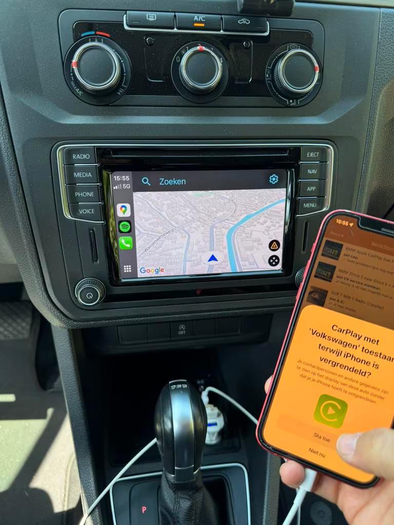 Volkswagen CarPlay, App-Connect & AndroidAuto activatie/NAVI, Ophalen of Verzenden, Nieuw