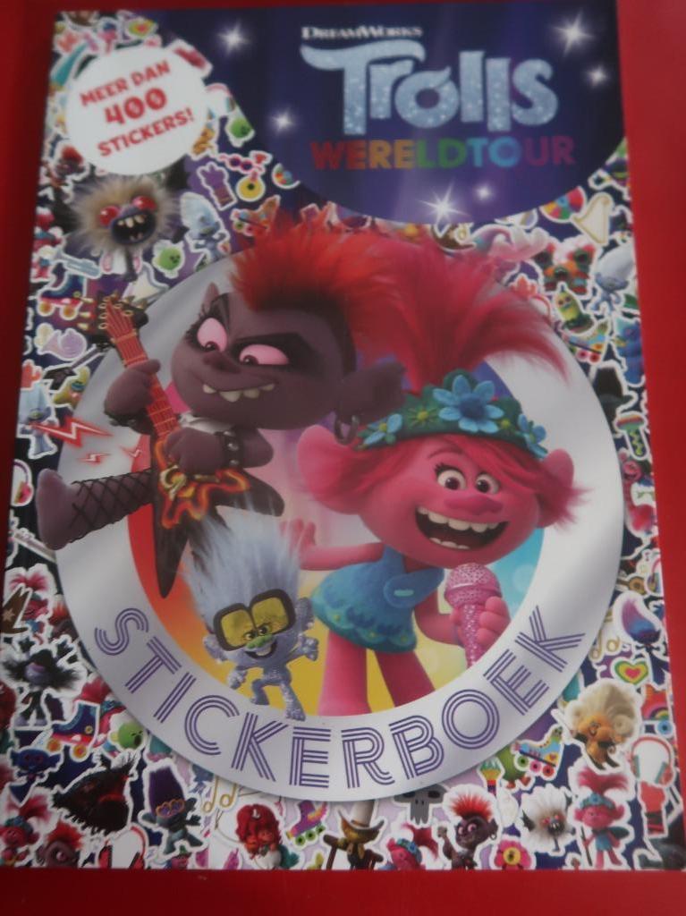 stickerboek Trolls nieuw, Ophalen of Verzenden, Nieuw