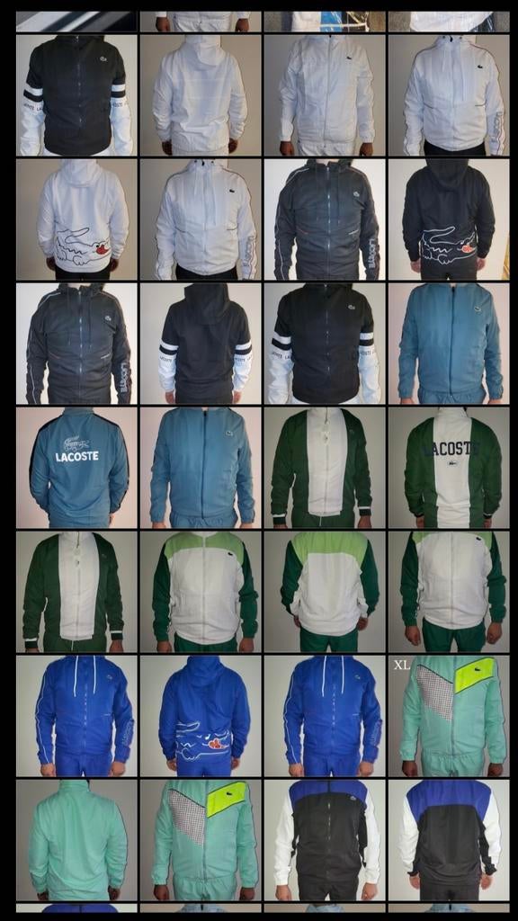 Nieuw Lacoste trainingspakken, Ophalen, Maat 46 (S) of kleiner