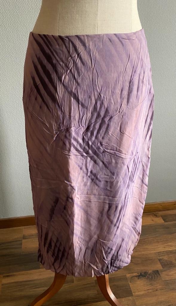 Paarse rok Linea Raffaelli maat 44, Kleding | Dames, Linea raffaelli, Verzenden, Maat 42/44 (L), Zo goed als nieuw