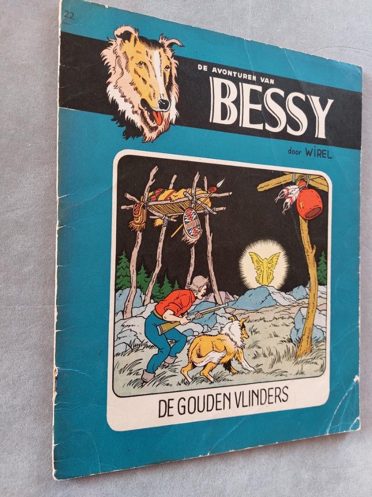 Bessy 22 Wirel Les Papillons dorés 1958, Une BD, Enlèvement ou Envoi, Utilisé