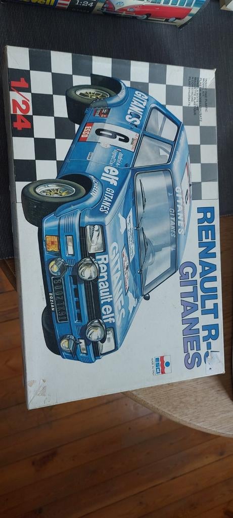 Maquette Renault R5-Gitanes au 1/24 eme, Hobby en Vrije tijd, Ophalen of Verzenden