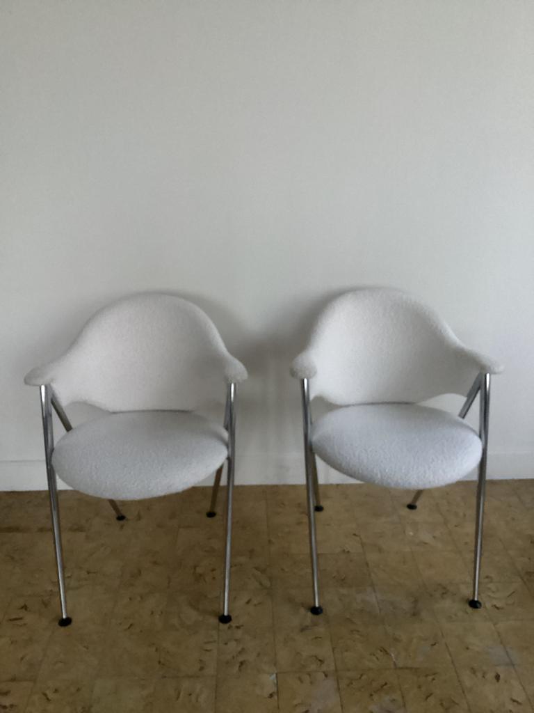 Paire de fauteuils vintages design italien, Enlèvement