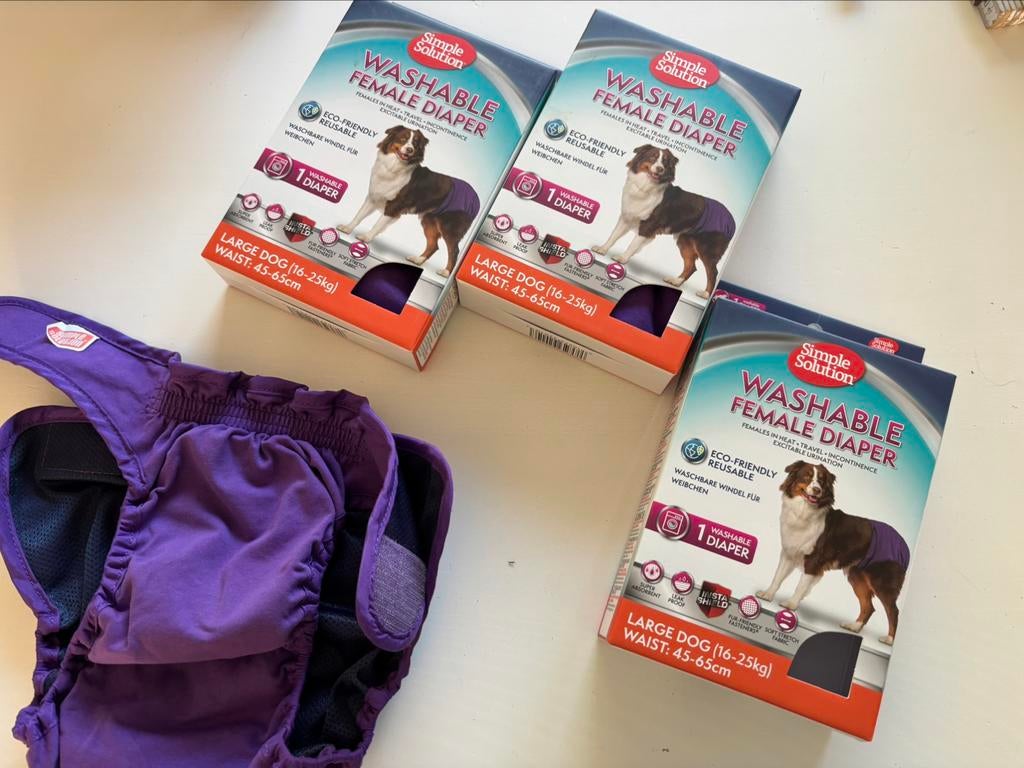 Wasbare broekjes hond, Ophalen of Verzenden, Nieuw, Overige hondenkleding