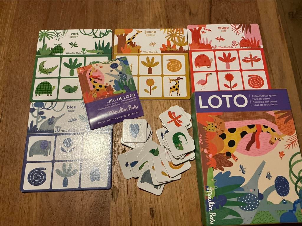 Loto +2 ans état neuf, Trois ou quatre joueurs, Enlèvement, Comme neuf