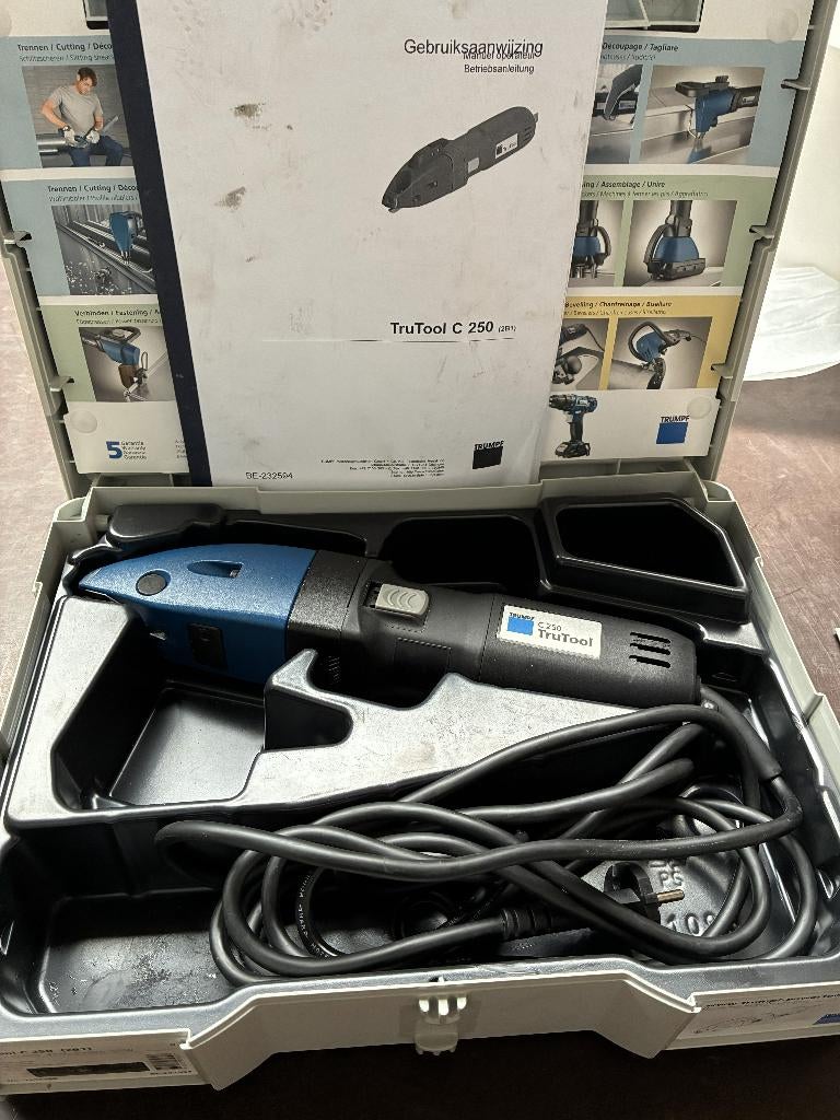 TRUMPF schaar type C250, Verzenden, Zo goed als nieuw