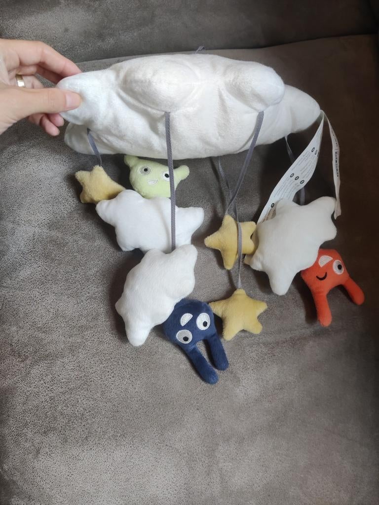 Nuages mobiles pour bébé, Enlèvement, Comme neuf, Mobile