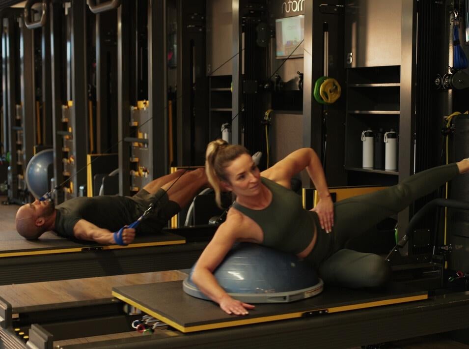 pilate reformer nuforma, Sports & Fitness, Yoga & Pilates, Enlèvement ou Envoi, Comme neuf, Autre