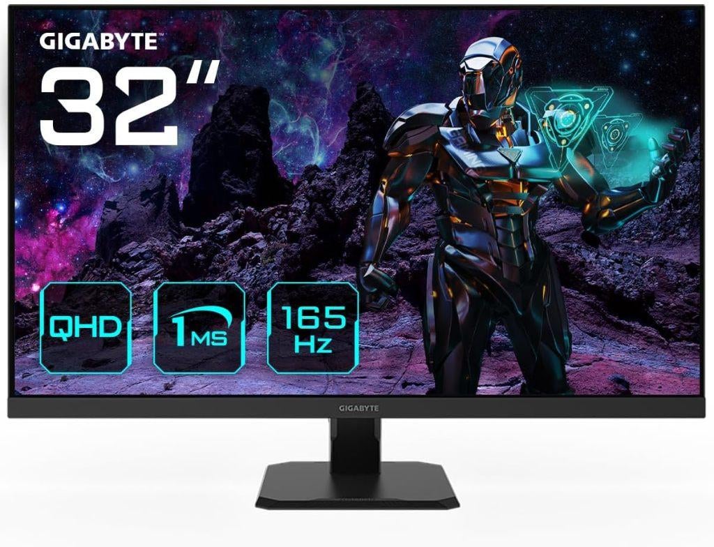 Écran Gigabyte GS32Q(EU) - 32" | 2440p QHD | 165hz | IPS, Informatique & Logiciels, Moniteurs, IPS, Gigabyte, Moins de 1 ms, 151 à 200 Hz