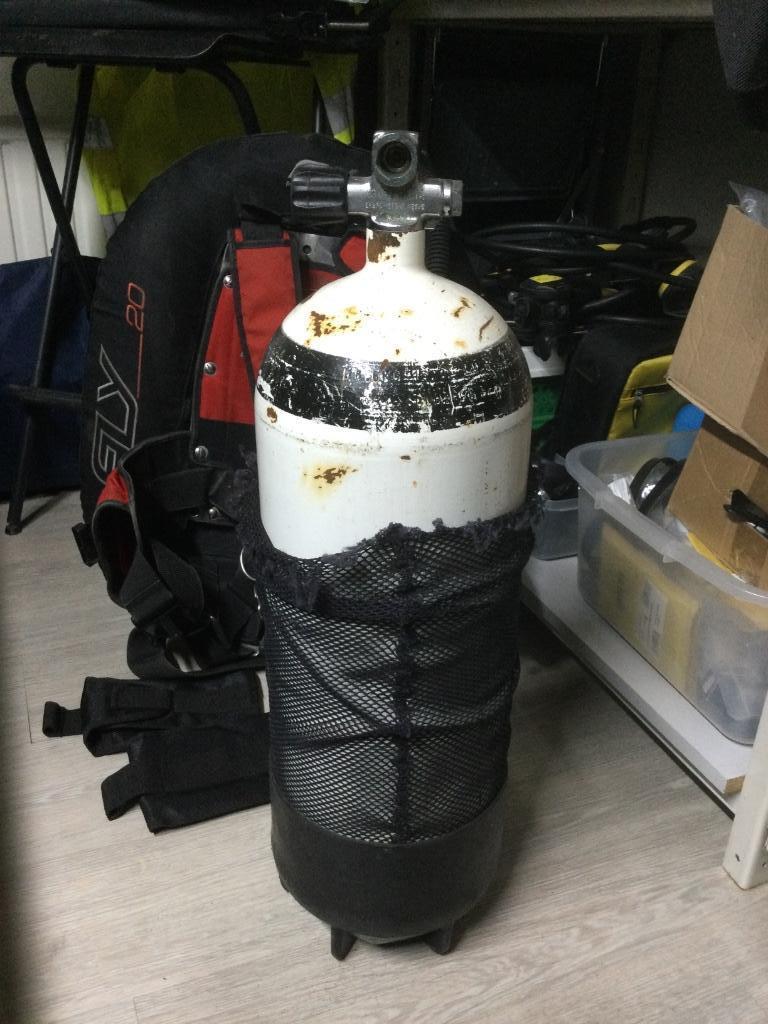 Scubapro 15L “232 bar” duikfles - Ecocheques, Watersport en Boten, Duiken, Ophalen, Gebruikt, Duikfles