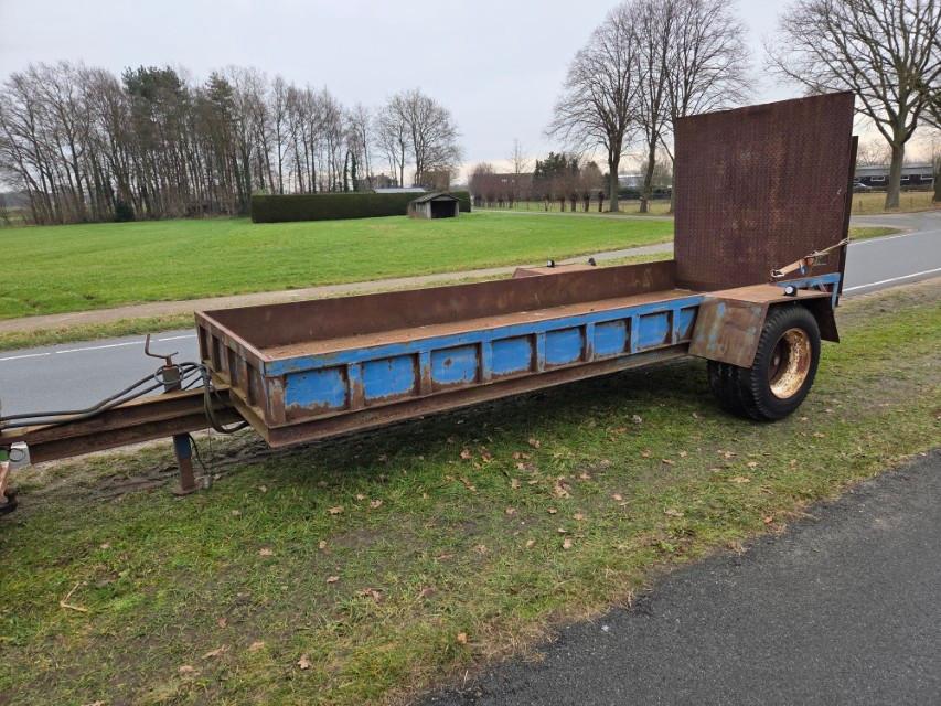 4 a 5 tons oprijwagen hydro klep dieplader oprijkar heftruck, Ophalen, Hydraulisch, Heftruck
