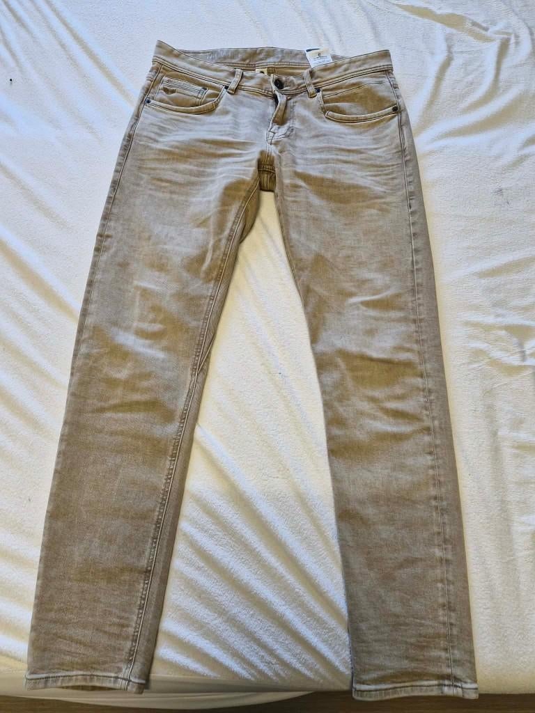 pall mall, lichtbruine jeans, tailwheel, slimfit, 33/32, Overige kleuren, Ophalen of Verzenden, Zo goed als nieuw, PME Legend