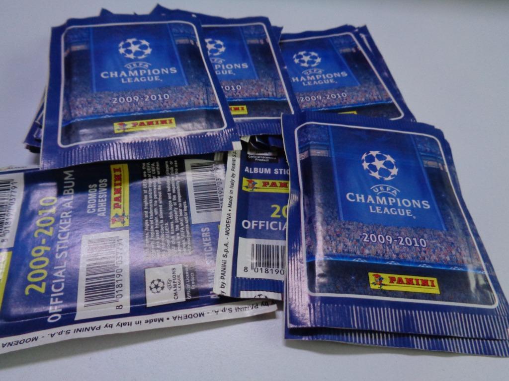 PANINI voetbal STICKERS Champions League 2010/2011 sealed  G, Hobby en Vrije tijd, Stickers en Plaatjes, Ophalen of Verzenden