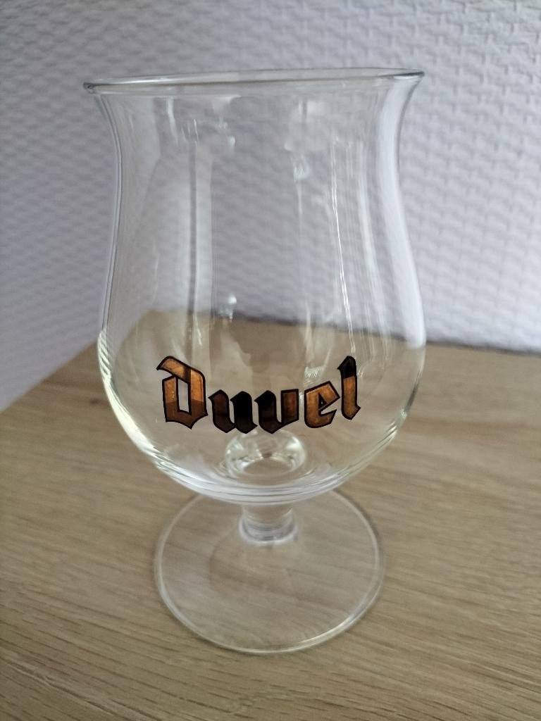 Duvelglas. 16,5 cl. Gouden letters, Enlèvement ou Envoi, Comme neuf, Verre ou Verres, Duvel