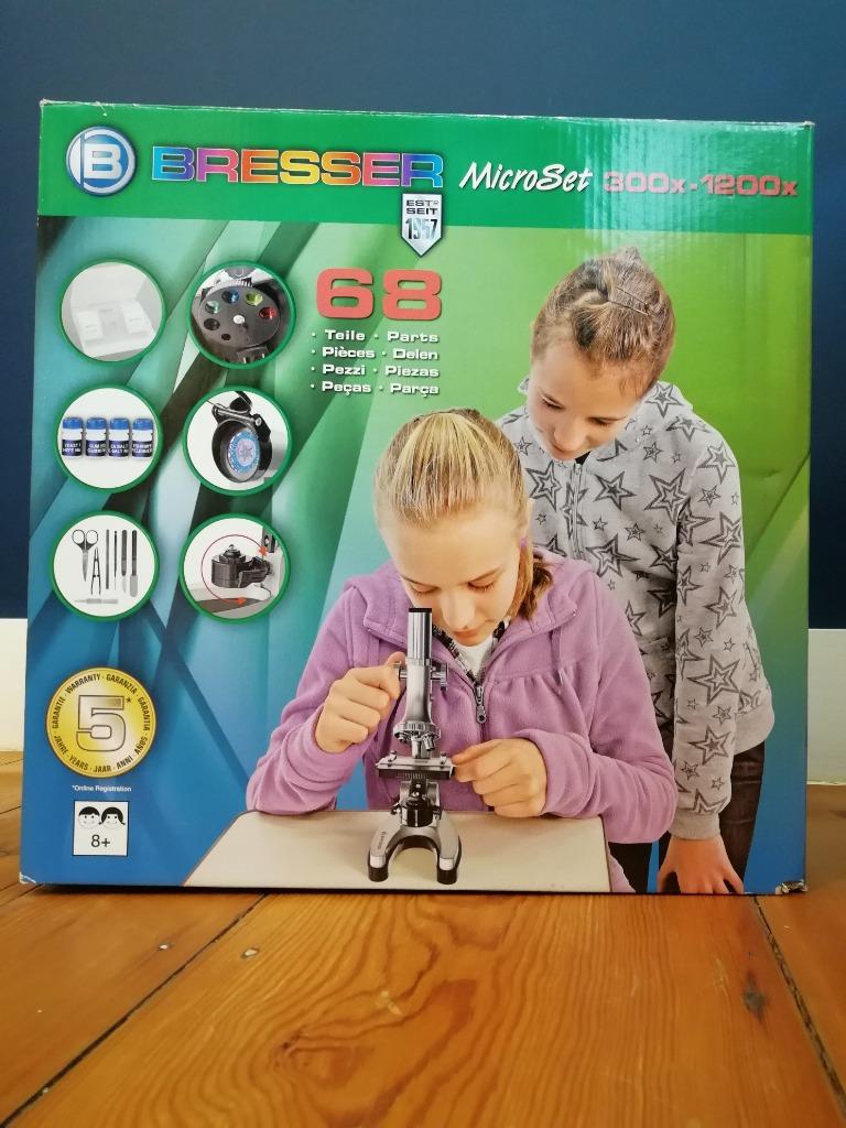 Microscoop BRESSER 300x-1200x, Enfants & Bébés, Jouets | Éducatifs & Créatifs, Comme neuf, Découverte, Enlèvement ou Envoi
