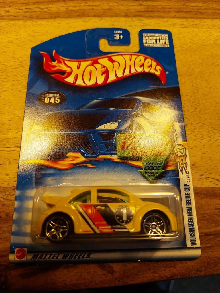 hot wheels vw beetle cup first editions, Ophalen of Verzenden, Nieuw, Auto, Overige merken