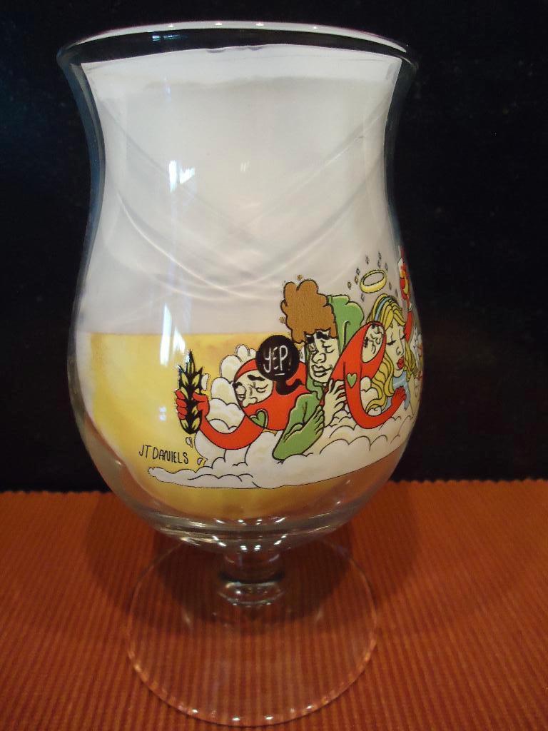 Duvel-Moortgat : JT Daniels duvelglas USA, Enlèvement ou Envoi, Neuf, Verre ou Verres, Duvel