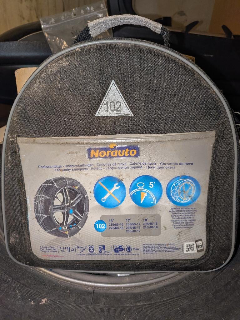 NORAUTO 102 Sneeuwkettingen, Auto diversen, Sneeuwkettingen, Nieuw, Ophalen