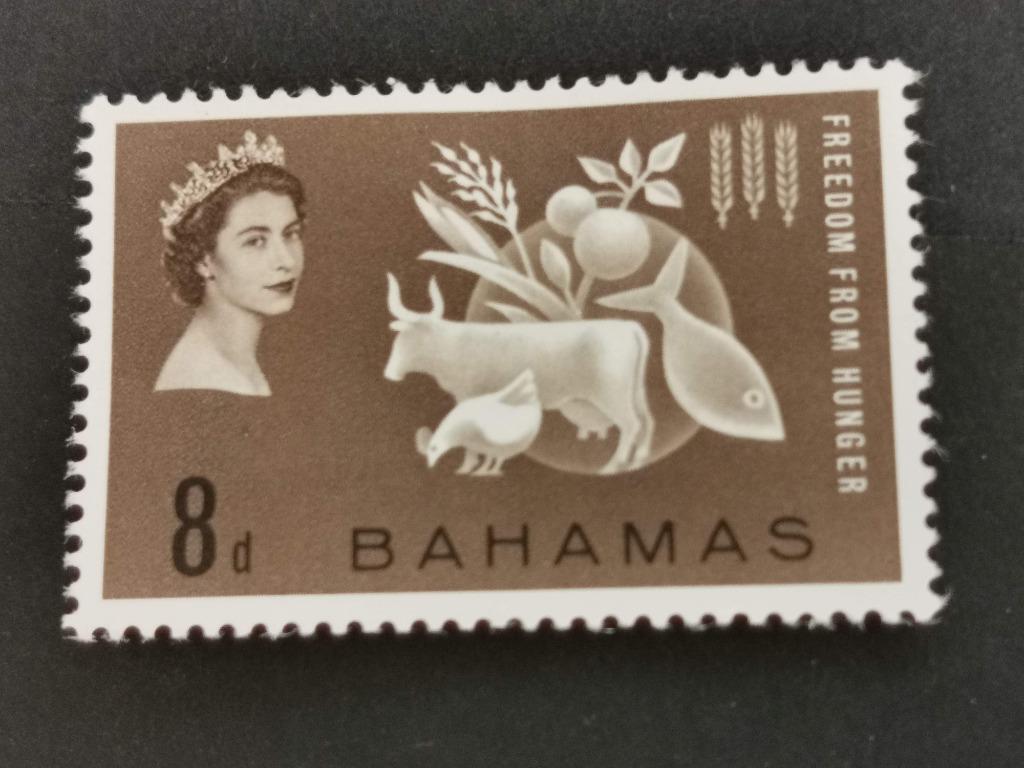 Bahamas 1963 - lutte contre la faim *, Enlèvement ou Envoi, Non oblitéré, Amérique du Nord