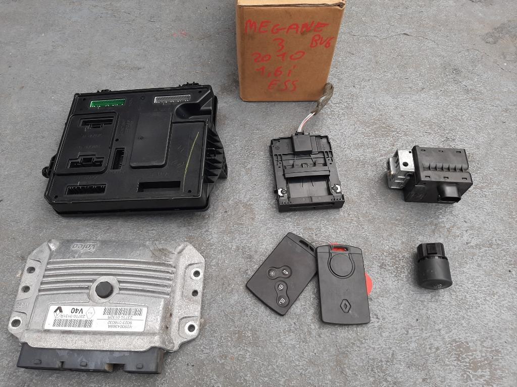 kit demarrage RENAULT MEGANE 3 1.6i essence 1.6 CALCULATEUR, Enlèvement, Renault