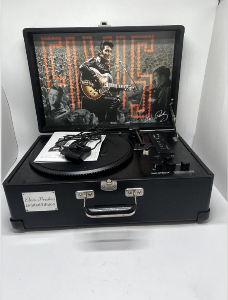 Platine Riatech Elvis Presley limited edition, Enlèvement
