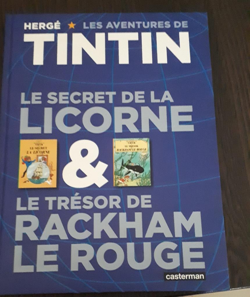 Tintin Le secret de la Licorne et le trésor de Rackham Le Ro, Livres, Neuf, Une BD, Enlèvement, Hergé