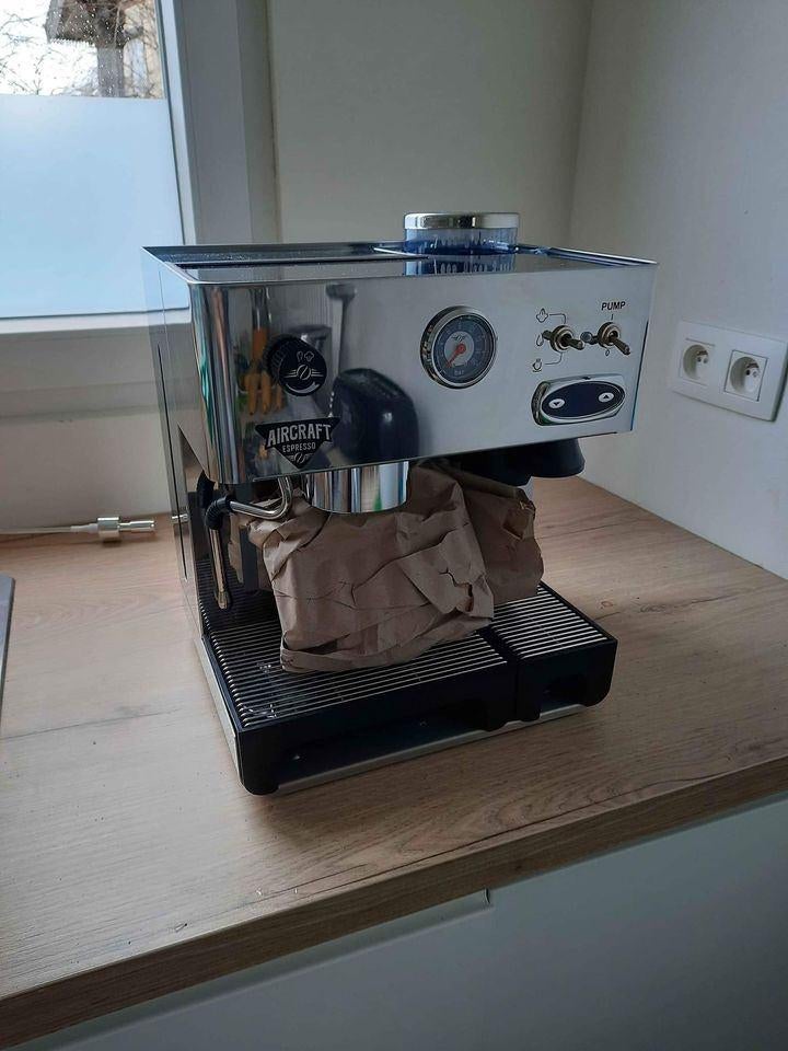 Machine à café Espresso Aircraft AM755 Barista, Electroménager, Cafetières, Neuf, Café moulu, Café en grains, Dosettes et capsules de café