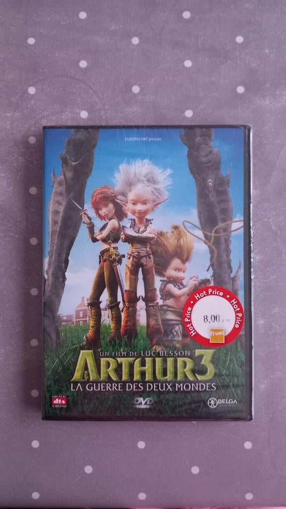 Arthur 3 : La guerre des deux mondes, À partir de 6 ans, Enlèvement, Film, Neuf, dans son emballage