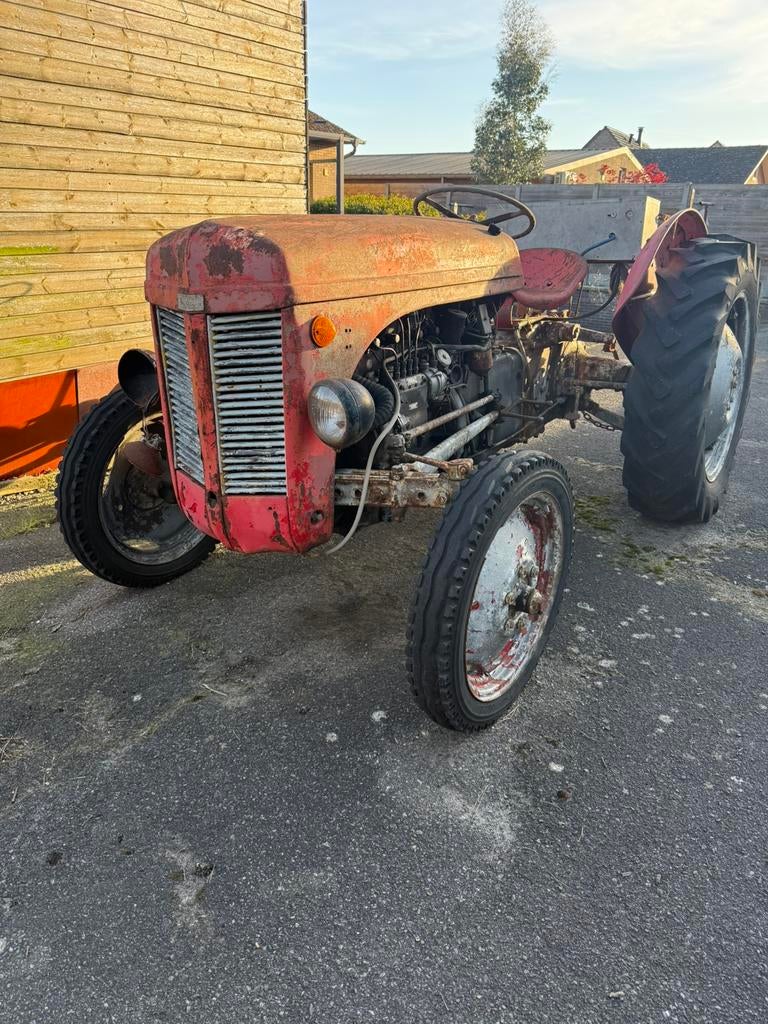 Massey fegruson TEF20 Diesel, Ophalen