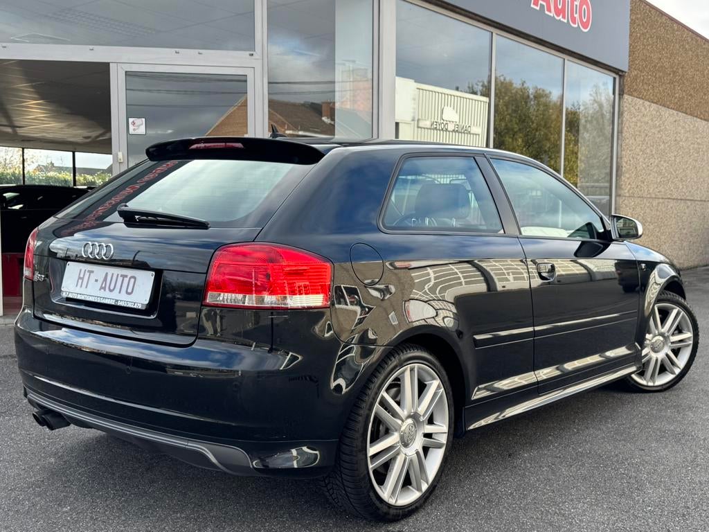 AUDI S3 2.0 TURBO 16V TFSI QUATTRO GPS Xenon leer garantie, Auto's, Audi, USB, Zwart, 4 cilinders, 110 g/km