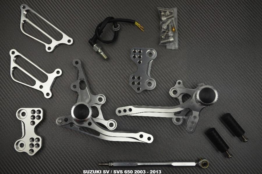 Commandes Reculées SUZUKI SV 650 N S 2003 - 2013 SV650S SVS, Motos, Accessoires | Autre, Neuf, Enlèvement ou Envoi