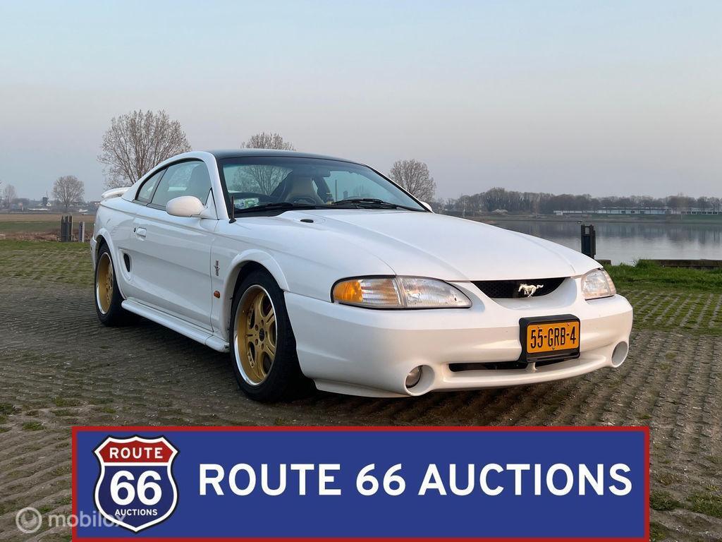 Ford Mustang SN95 Coupe | 1996 | Route 66 Auctions, Auto's, Zwart, Bedrijf, Handgeschakeld, Overige carrosserie