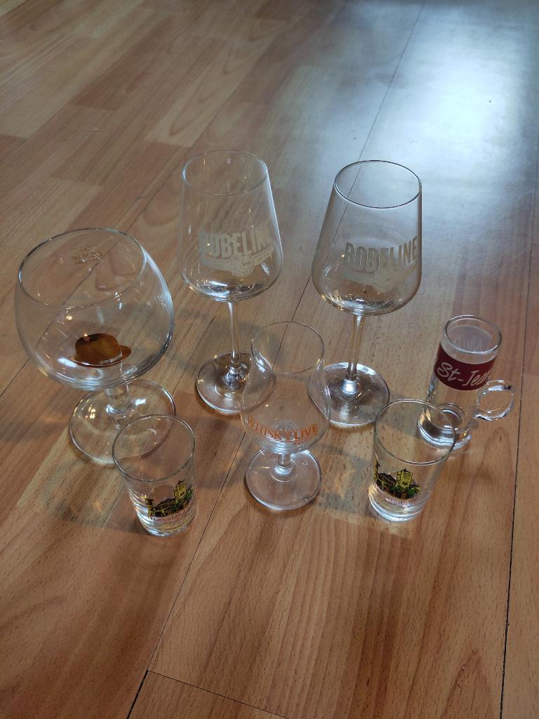 Verres Bières Whisky shots, Enlèvement ou Envoi, Comme neuf, Autres types