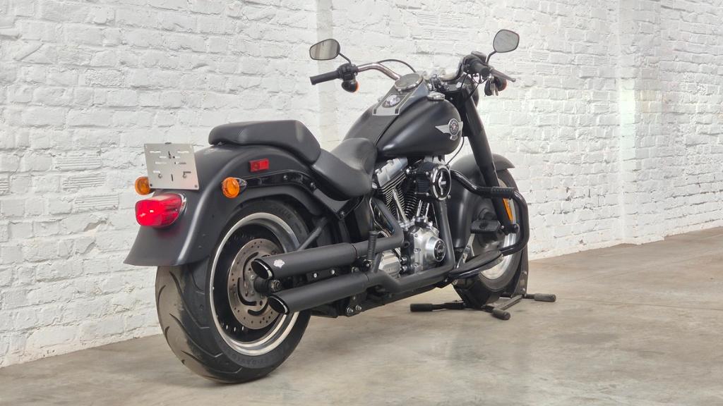 Harley-Davidson Fat Boy Matt Black – 5HD @motomobilia - foto 3