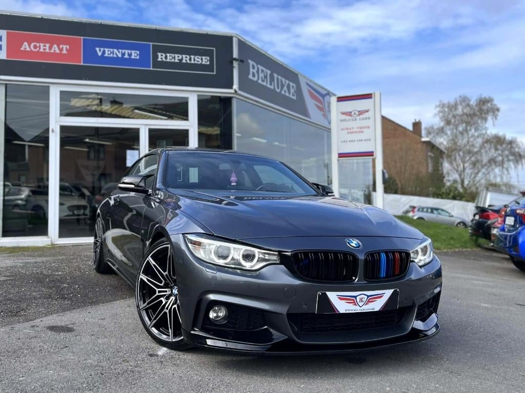 BMW 420I*F32*B-48*COUPE*PACK-M*AUTO*TOIT-OUVRANT*CARPLAY, Auto's, BMW, Automaat, Achterwielaandrijving, 4 cilinders, Bedrijf
