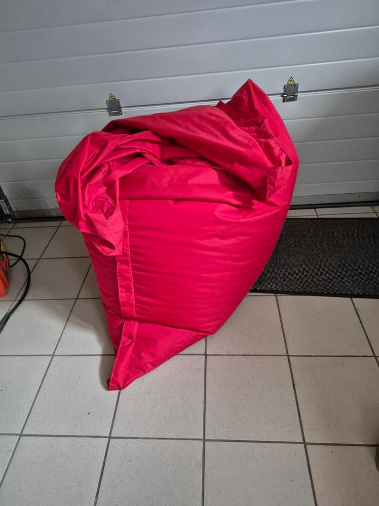 Rode zitzak´ Groot model, Huis en Inrichting, Zitzakken, Ophalen, Zitzak